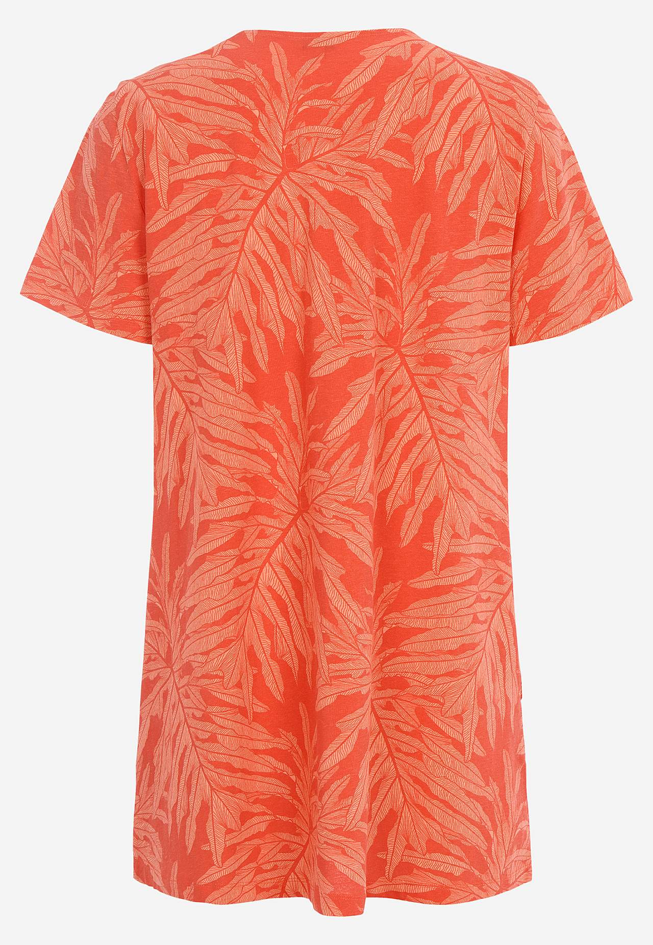 Tunikový top z organické bavlny s kapsami