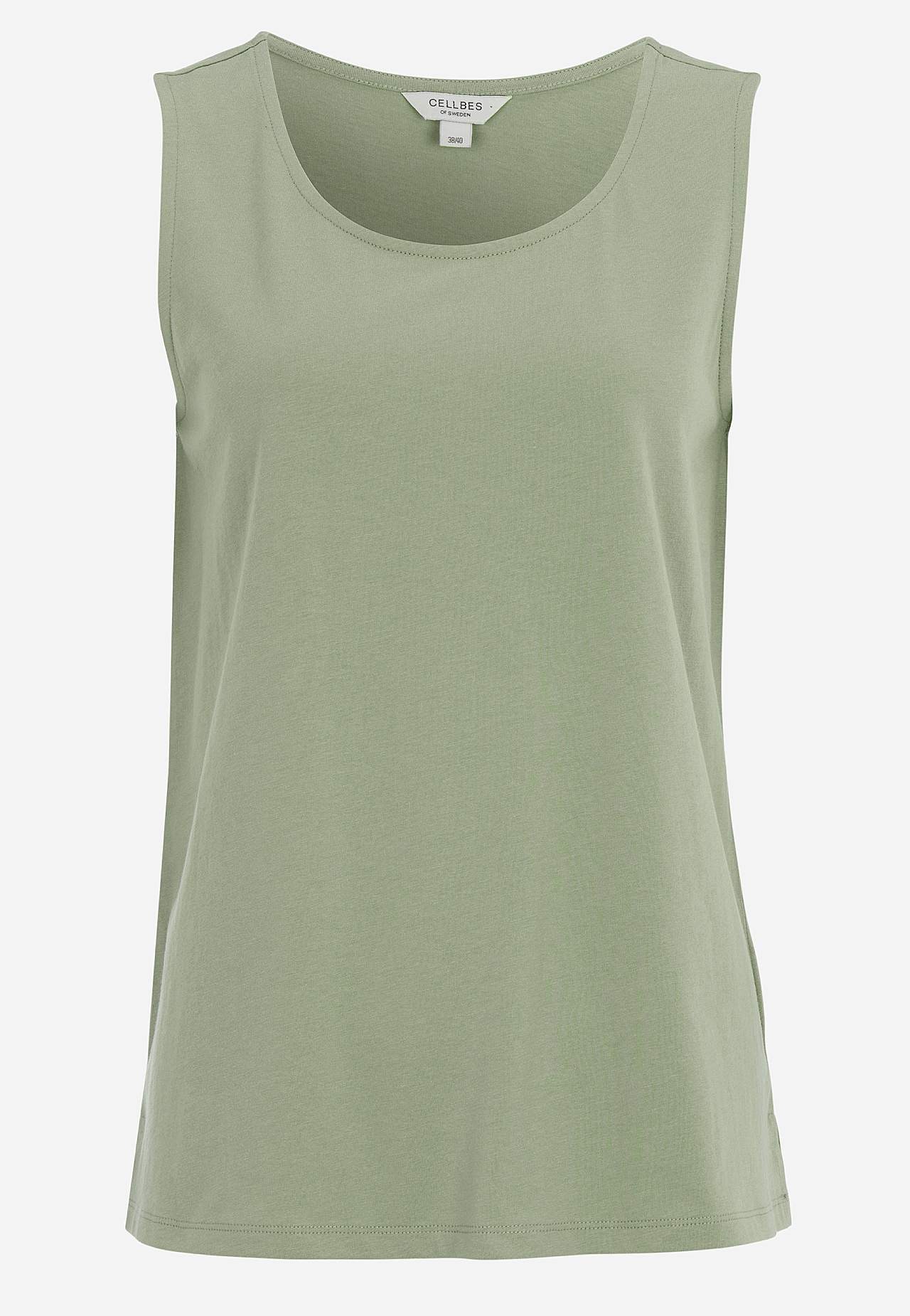 Tílko z měkké a organické bavlny